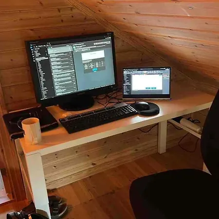 Kvamskogen -lekker Hytte,9 Sengeplasser Og Jacuzzi Nyaraló *